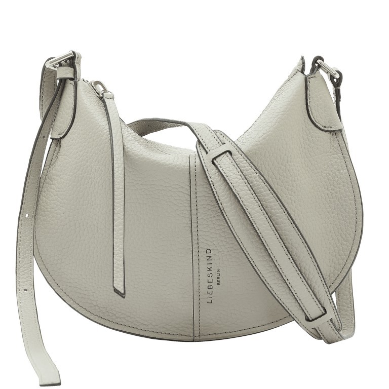 Beuteltasche Heavy Pebble Naomi Hobo S Titan, Farbe: grau, Marke: Liebeskind Berlin, EAN: 4064657011617, Abmessungen in cm: 30x23x0.5, Bild 1 von 5