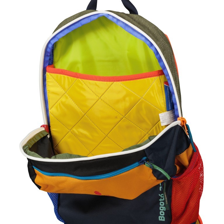 Rucksack Del Dia Bogota mit Laptopfach 15 Zoll Größe 20 Liter Unikat, Farbe: bunt, Marke: Cotopaxi, EAN: 0840125603355, Abmessungen in cm: 28x48x20, Bild 9 von 10