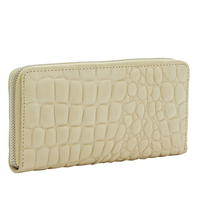 Geldbörse Waxy Kroko Gigi Wallet mit RFID-Schutz Warm Beige, Farbe: beige, Marke: Liebeskind Berlin, EAN: 4064657015936, Abmessungen in cm: 19x9.5x2.5, Bild 2 von 4