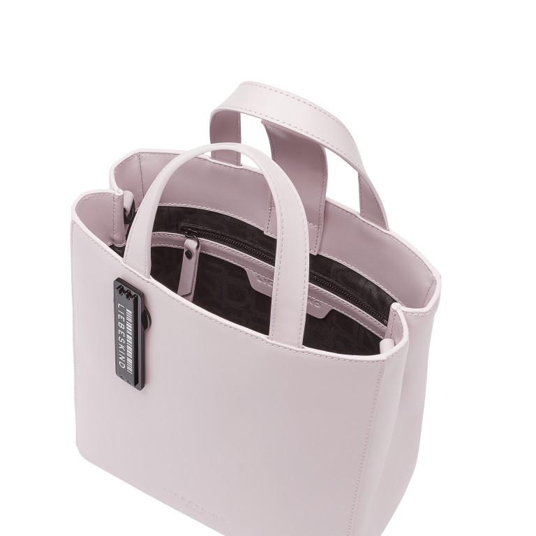 Tasche Paper Bag Tote S Carter Blushed Rose, Farbe: rosa/pink, Marke: Liebeskind Berlin, EAN: 4064657018937, Abmessungen in cm: 22x25x12, Bild 4 von 5