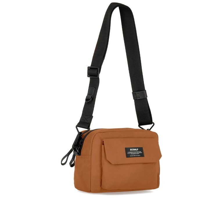 Umhängetasche PetitAlf Cinnamon, Farbe: cognac, Marke: Ecoalf, EAN: 8445336244575, Abmessungen in cm: 21.5x15x12, Bild 1 von 6