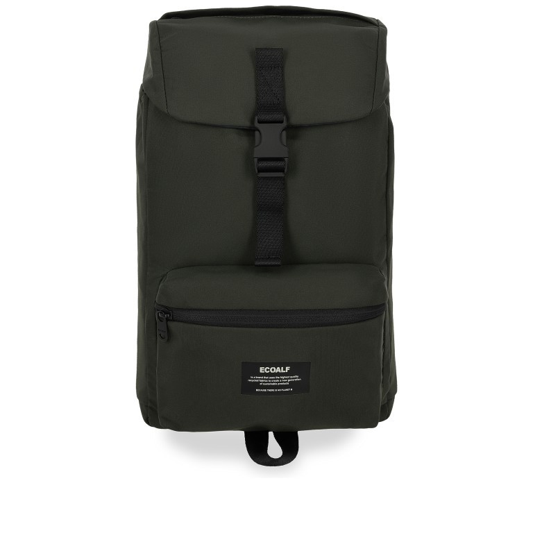 Rucksack SpooAlf Forest Night, Farbe: grün/oliv, Marke: Ecoalf, EAN: 8445336243554, Abmessungen in cm: 28.5x45x16, Bild 1 von 7