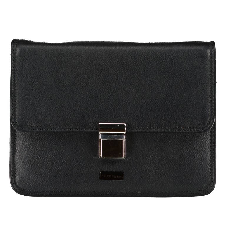 Handgelenktasche Alba 412 Schwarz, Farbe: schwarz, Marke: Flanigan, EAN: 4035486011697, Abmessungen in cm: 22x16x8, Bild 6 von 6