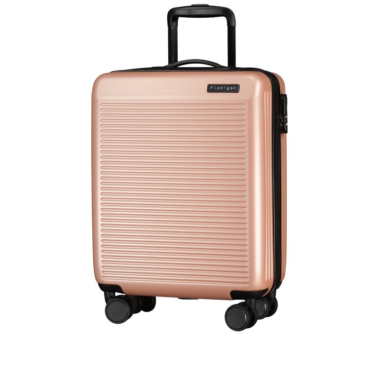 Koffer Barbosa S IATA-konform Rose, Farbe: rosa/pink, Marke: Flanigan, EAN: 4048171004768, Abmessungen in cm: 39x55x20, Bild 2 von 8