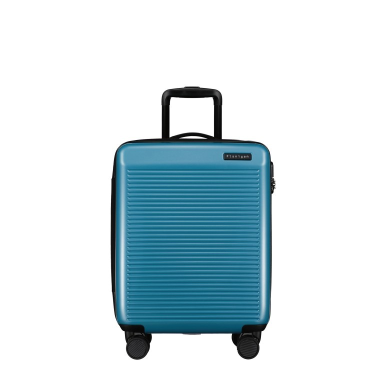 Koffer Barbosa S IATA-konform Eisblau, Farbe: blau/petrol, Marke: Flanigan, EAN: 4048171004775, Abmessungen in cm: 39x55x20, Bild 1 von 8