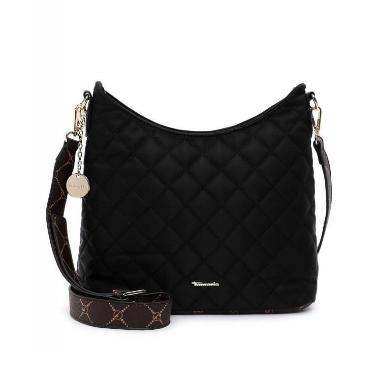 Beuteltasche Jennifer Black, Farbe: schwarz, Marke: Tamaris, EAN: 4063512071469, Abmessungen in cm: 28x27x13, Bild 1 von 5