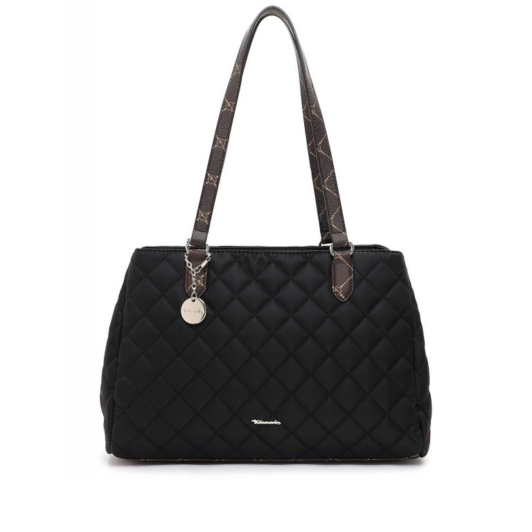 Shopper Jennifer Black, Farbe: schwarz, Marke: Tamaris, EAN: 4063512071568, Abmessungen in cm: 36x24.5x14, Bild 1 von 5