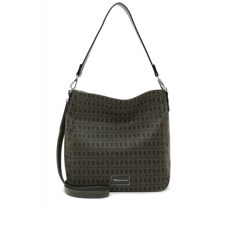 Beuteltasche Jody Fango, Farbe: grün/oliv, Marke: Tamaris, EAN: 4063512072831, Abmessungen in cm: 29.5x30x12, Bild 1 von 5