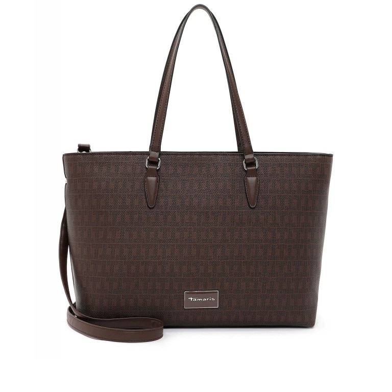 Shopper Jody Brown, Farbe: braun, Marke: Tamaris, EAN: 4063512073005, Abmessungen in cm: 37.5x28x13, Bild 1 von 5