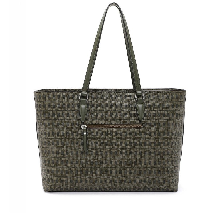 Shopper Jody Fango, Farbe: grün/oliv, Marke: Tamaris, EAN: 4063512073043, Abmessungen in cm: 37.5x28x13, Bild 3 von 5