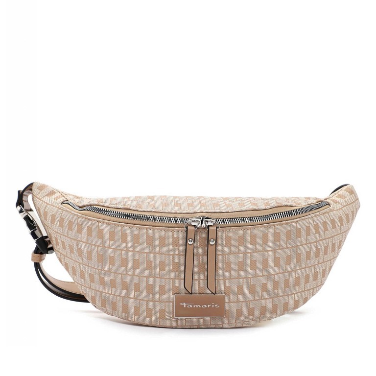 Gürteltasche Jody Sand, Farbe: beige, Marke: Tamaris, EAN: 4063512073319, Abmessungen in cm: 37x15x9, Bild 1 von 5