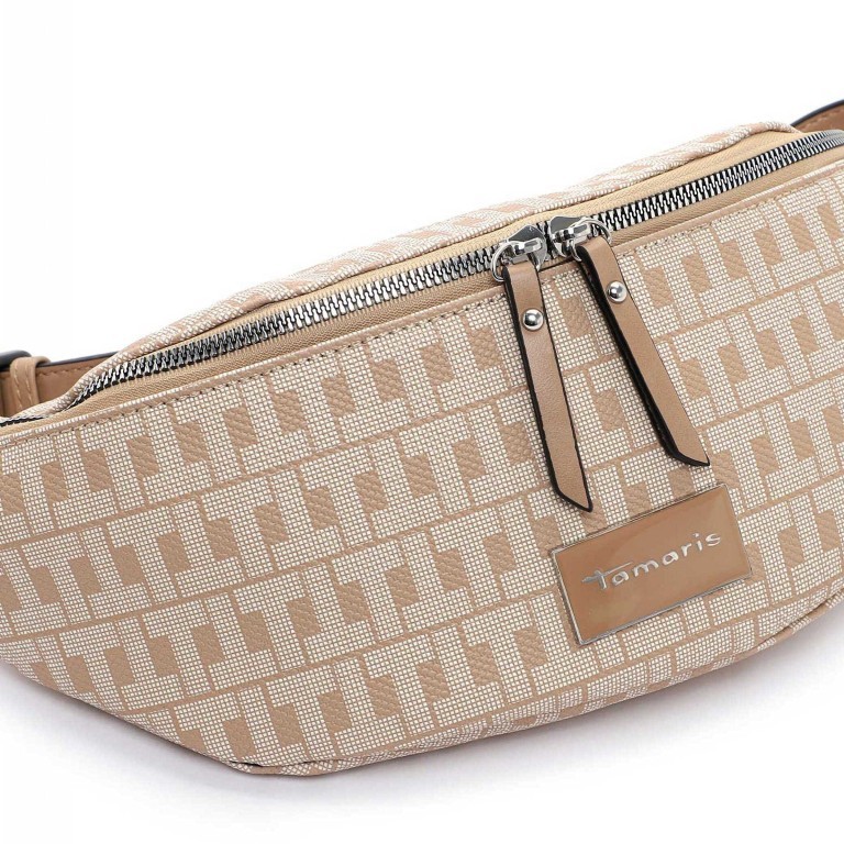 Gürteltasche Jody Sand, Farbe: beige, Marke: Tamaris, EAN: 4063512073319, Abmessungen in cm: 37x15x9, Bild 5 von 5