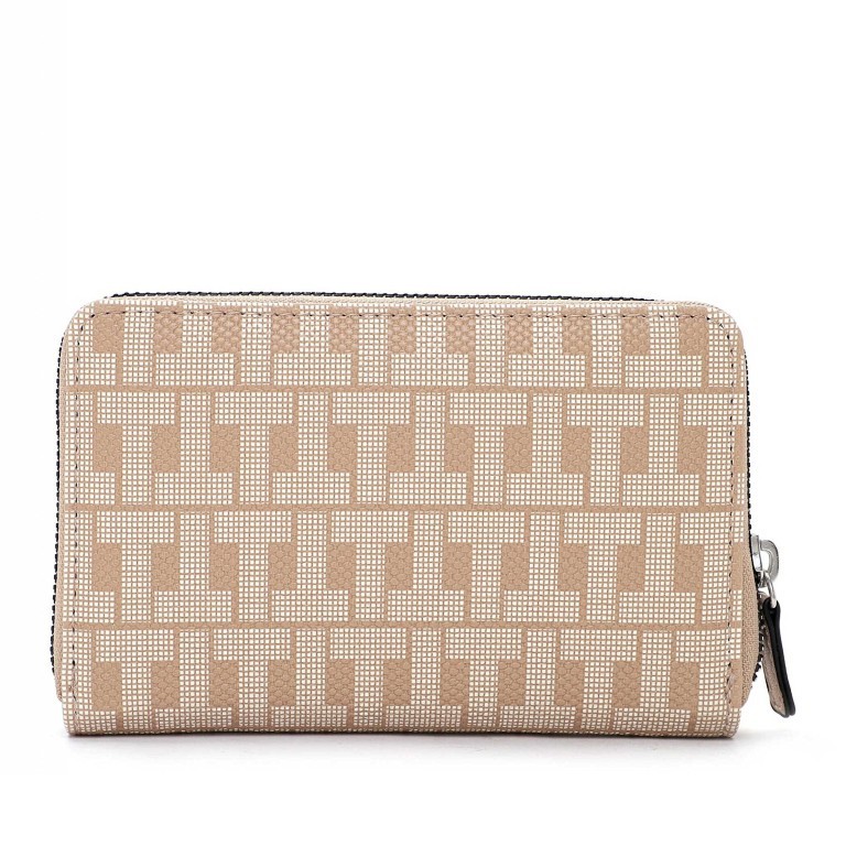 Geldbörse Jody Sand, Farbe: beige, Marke: Tamaris, EAN: 4063512066274, Abmessungen in cm: 15.5x10.5x2.5, Bild 3 von 5