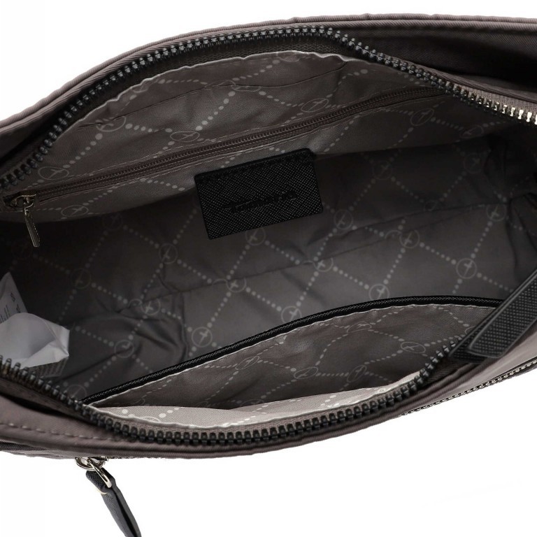 Beuteltasche Johanna Fango, Farbe: braun, Marke: Tamaris, EAN: 4063512064850, Abmessungen in cm: 27.5x27x12, Bild 4 von 5
