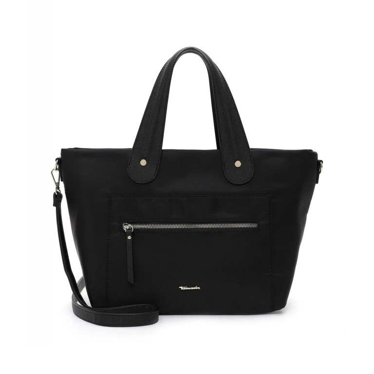 Handtasche Johanna Black, Farbe: schwarz, Marke: Tamaris, EAN: 4063512064911, Abmessungen in cm: 29x25x16, Bild 1 von 5