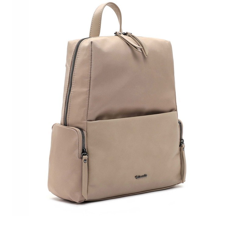 Rucksack Jule Taupe, Farbe: taupe/khaki, Marke: Tamaris, EAN: 4063512061415, Abmessungen in cm: 29x33x12, Bild 2 von 5