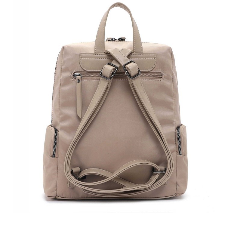 Rucksack Jule Taupe, Farbe: taupe/khaki, Marke: Tamaris, EAN: 4063512061415, Abmessungen in cm: 29x33x12, Bild 3 von 5