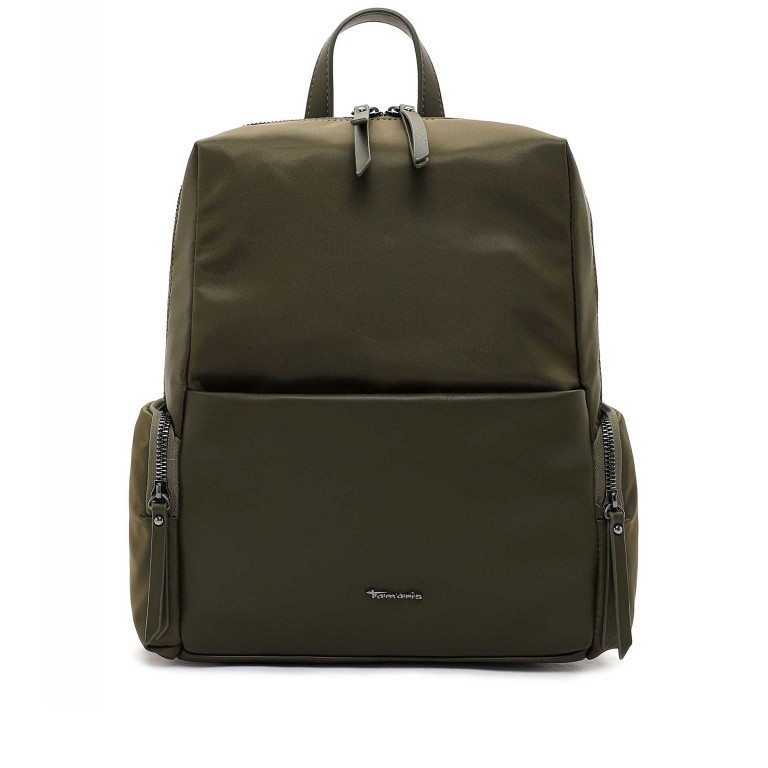 Rucksack Jule Olive, Farbe: grün/oliv, Marke: Tamaris, EAN: 4063512061439, Abmessungen in cm: 29x33x12, Bild 1 von 5
