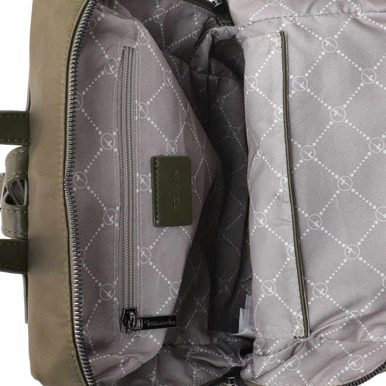 Rucksack Jule Olive, Farbe: grün/oliv, Marke: Tamaris, EAN: 4063512061439, Abmessungen in cm: 29x33x12, Bild 4 von 5