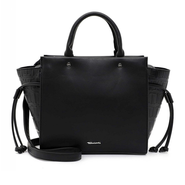 Handtasche Juliane Black, Farbe: schwarz, Marke: Tamaris, EAN: 4063512071315, Abmessungen in cm: 37x32.5x15, Bild 1 von 5