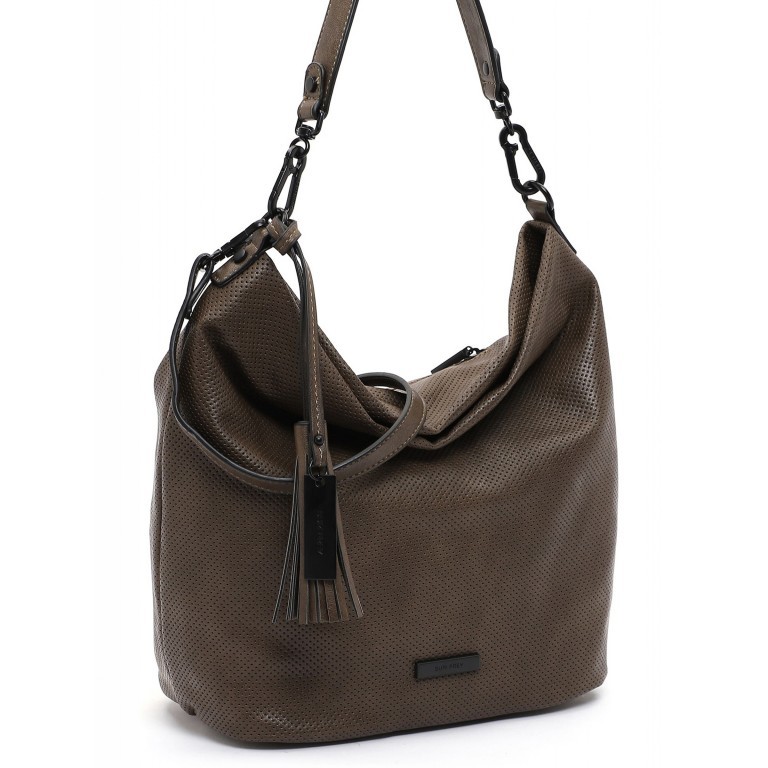 Beuteltasche Celly 13362 Mud, Farbe: taupe/khaki, Marke: Suri Frey, EAN: 4056185163807, Abmessungen in cm: 37x31x16, Bild 8 von 8