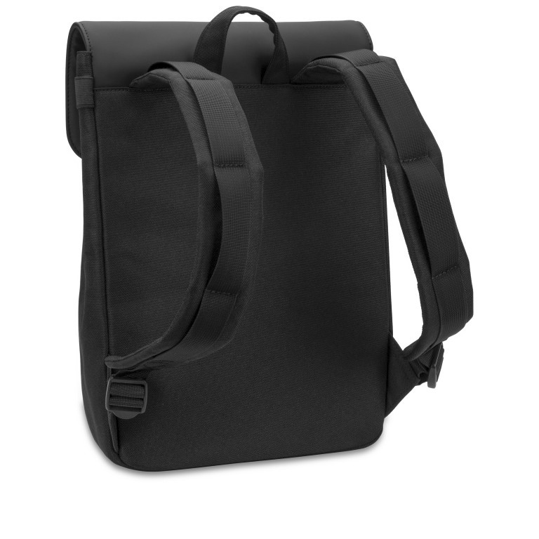 Rucksack Fyn Small mit Laptopfach 13 Zoll All Black, Farbe: schwarz, Marke: Kapten & Son, EAN: 4251145216238, Abmessungen in cm: 21x38x11, Bild 4 von 7