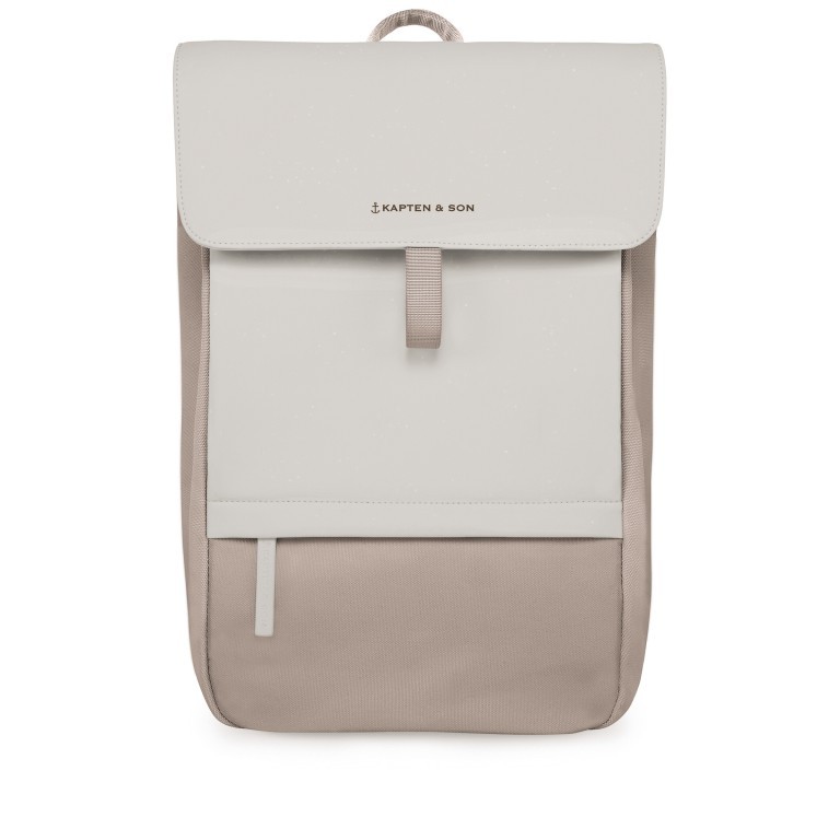 Rucksack Fyn Small mit Laptopfach 13 Zoll Muted Clay Sprinkled, Farbe: taupe/khaki, Marke: Kapten & Son, EAN: 4251145216252, Abmessungen in cm: 21x38x11, Bild 1 von 7