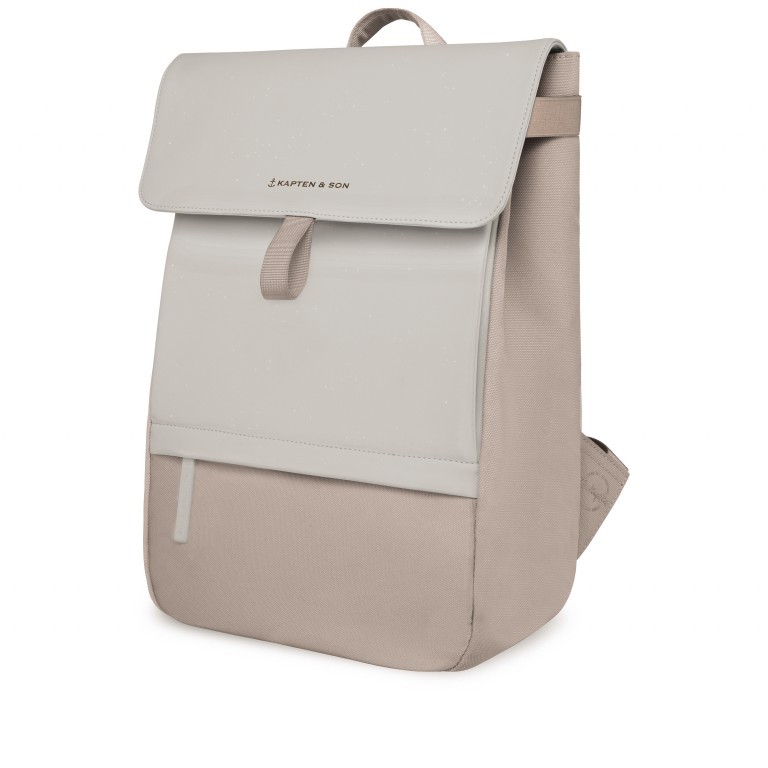 Rucksack Fyn Muted Clay, Farbe: taupe/khaki, Marke: Kapten & Son, EAN: 4251145216276, Abmessungen in cm: 26.5x43x12, Bild 2 von 6