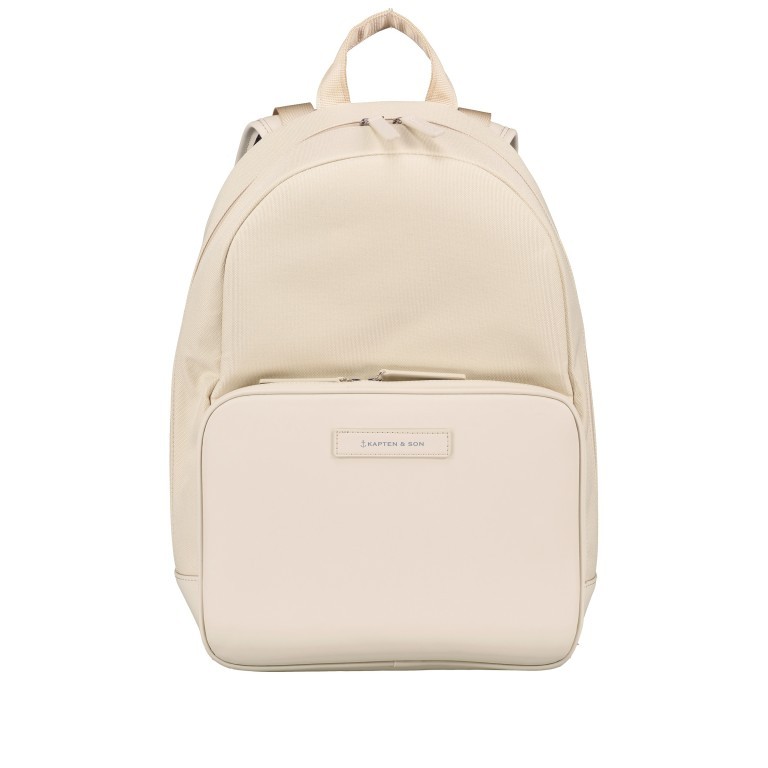 Rucksack Vardo mit Laptopfach 14 Zoll Sandstone, Farbe: beige, Marke: Kapten & Son, EAN: 4251145208523, Abmessungen in cm: 28x42x11, Bild 1 von 6