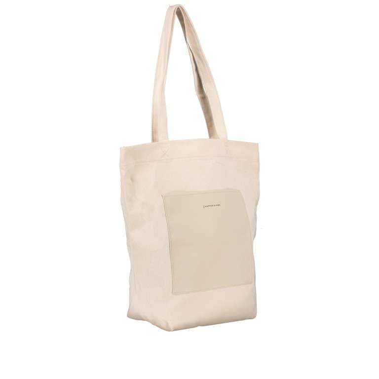 Einkaufstasche Shopper Bag Sandstone, Farbe: beige, Marke: Kapten & Son, EAN: 4251145210397, Abmessungen in cm: 27x44x17, Bild 2 von 5