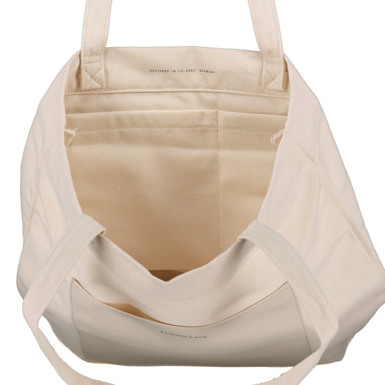 Einkaufstasche Shopper Bag Sandstone, Farbe: beige, Marke: Kapten & Son, EAN: 4251145210397, Abmessungen in cm: 27x44x17, Bild 5 von 5