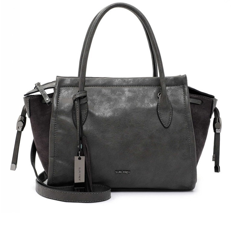 Handtasche Kally 13410 Dark Grey, Farbe: grau, Marke: Suri Frey, EAN: 4056185166051, Abmessungen in cm: 29x24x12, Bild 1 von 5