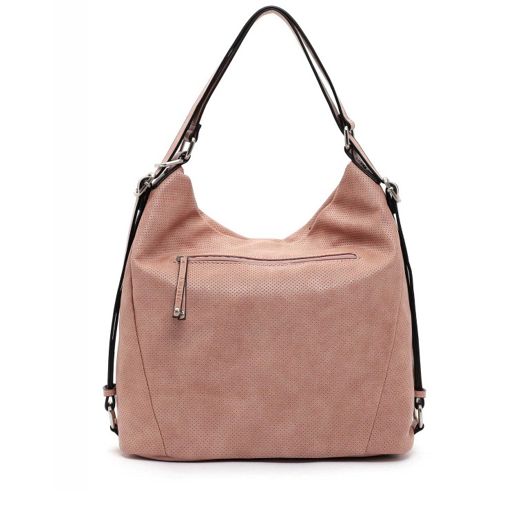 Beuteltasche / Rucksack Laley 13435 Old Rose, Farbe: rosa/pink, Marke: Suri Frey, EAN: 4056185166747, Abmessungen in cm: 35x33x14, Bild 3 von 5