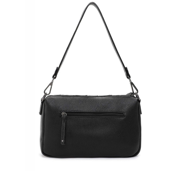 Umhängetasche Nandy 13480 Black, Farbe: schwarz, Marke: Suri Frey, EAN: 4056185167638, Abmessungen in cm: 31x19x12, Bild 3 von 5