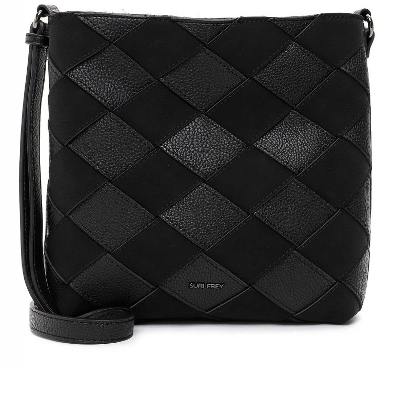 Umhängetasche Nandy 13481 Black, Farbe: schwarz, Marke: Suri Frey, EAN: 4056185167706, Abmessungen in cm: 29x28x6, Bild 1 von 5