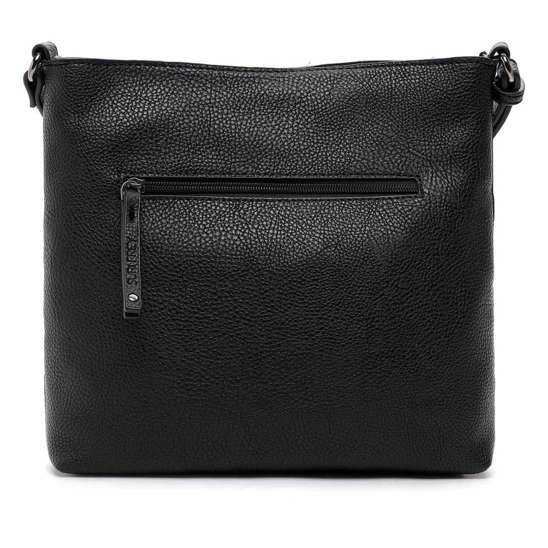 Umhängetasche Nandy 13481 Black, Farbe: schwarz, Marke: Suri Frey, EAN: 4056185167706, Abmessungen in cm: 29x28x6, Bild 3 von 5