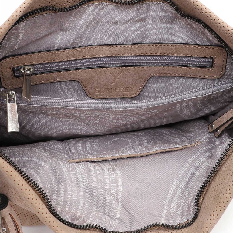 Beuteltasche Steffy 13513 Sand, Farbe: beige, Marke: Suri Frey, EAN: 4056185168581, Abmessungen in cm: 35x32x16, Bild 7 von 8