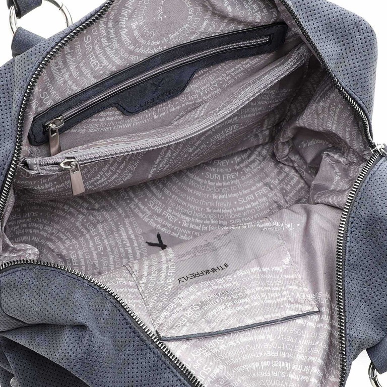 Shopper Steffy 13514 Blue, Farbe: blau/petrol, Marke: Suri Frey, EAN: 4056185168666, Abmessungen in cm: 35x26x15, Bild 7 von 8
