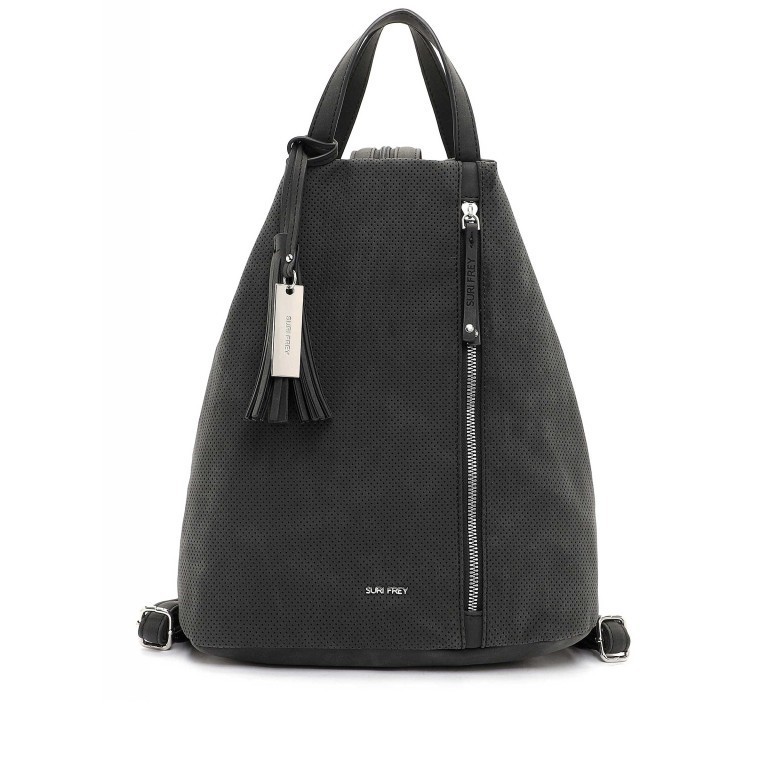 Rucksack Steffy 13516 Black, Farbe: schwarz, Marke: Suri Frey, EAN: 4056185174285, Abmessungen in cm: 30x32x18, Bild 1 von 7