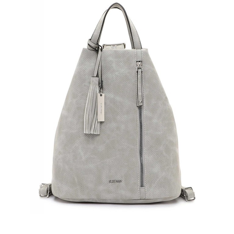 Rucksack Steffy 13516 Grey, Farbe: grau, Marke: Suri Frey, EAN: 4056185174339, Abmessungen in cm: 30x32x18, Bild 1 von 7