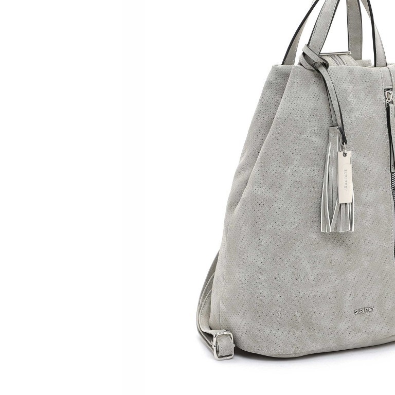 Rucksack Steffy 13516 Grey, Farbe: grau, Marke: Suri Frey, EAN: 4056185174339, Abmessungen in cm: 30x32x18, Bild 7 von 7