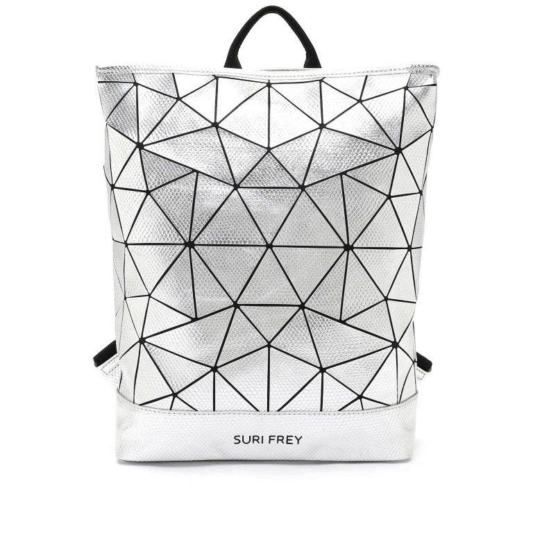 Rucksack Jessy-Lu 18041 Silver, Farbe: metallic, Marke: Suri Frey, EAN: 4056185169946, Abmessungen in cm: 28.5x38.5x10, Bild 1 von 6