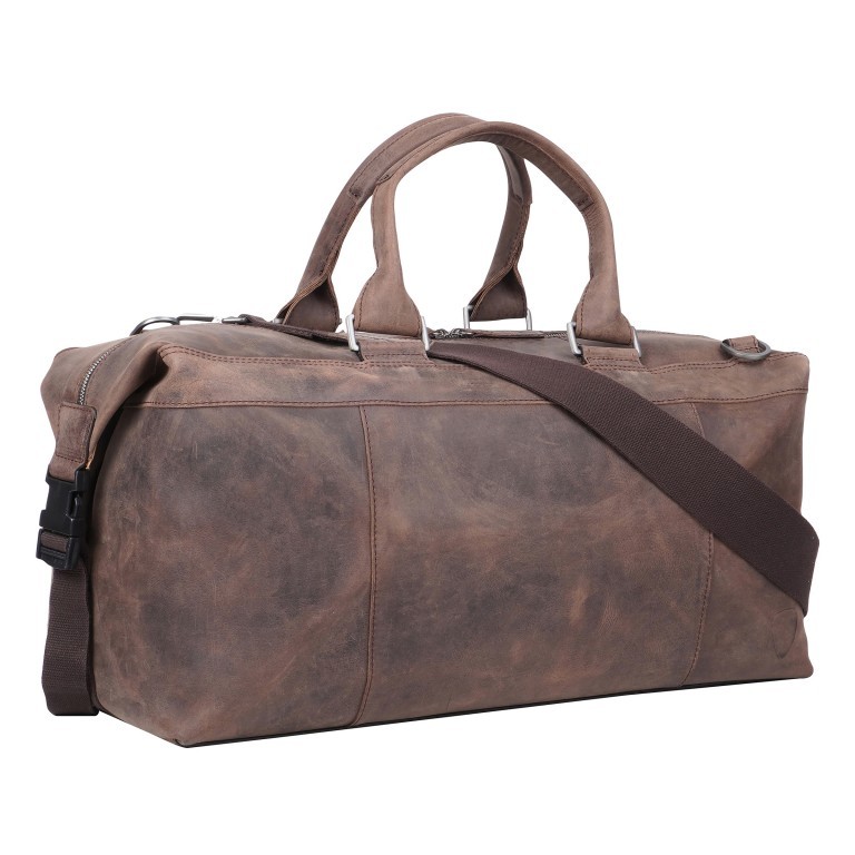 Reisetasche Richmond Landon MHZ Dark Brown, Farbe: braun, Marke: Strellson, EAN: 4053533952236, Abmessungen in cm: 50x25x22, Bild 3 von 6