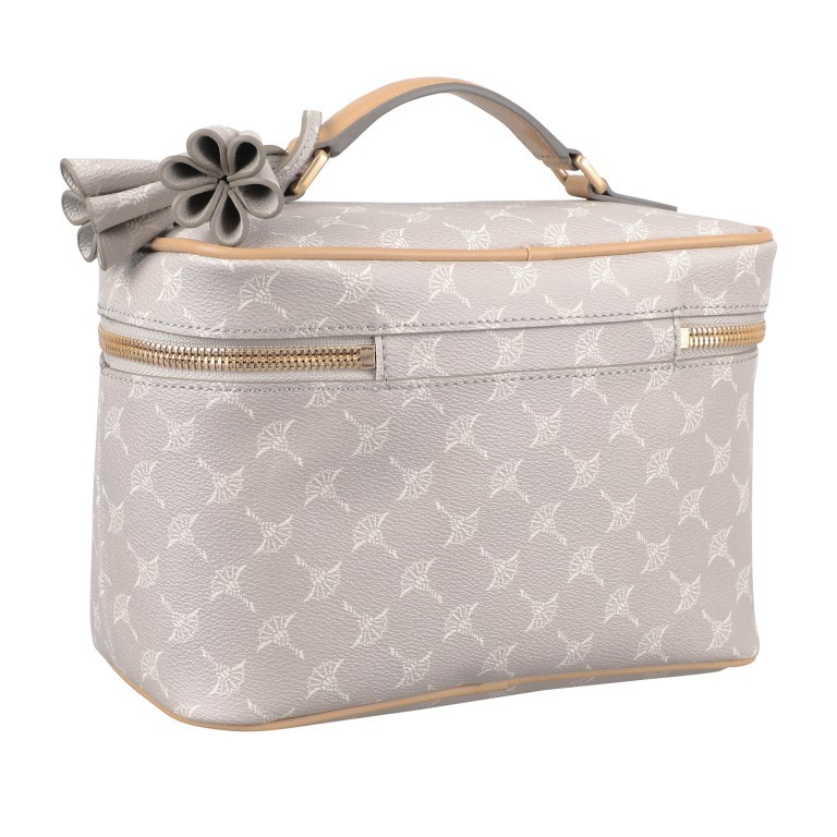 Kosmetikkoffer Cortina 1.0 Flora MHZ Taupe, Farbe: taupe/khaki, Marke: Joop!, EAN: 4048835053071, Abmessungen in cm: 25x18x14, Bild 3 von 4