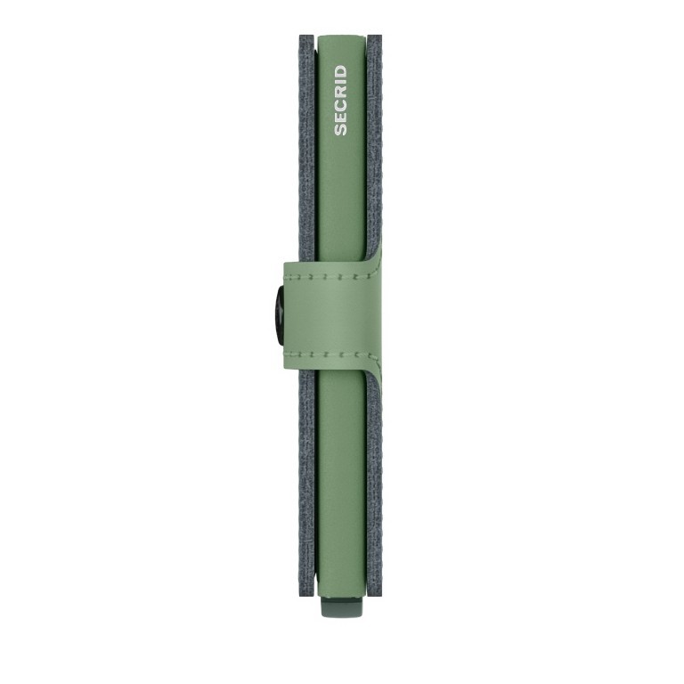 Geldbörse Miniwallet Yard mit RFID-Schutz Pistachio, Farbe: grün/oliv, Marke: Secrid, EAN: 8718215289333, Abmessungen in cm: 6.8x10.2x1.6, Bild 2 von 5