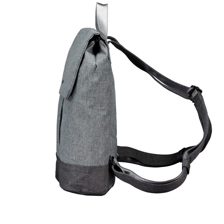 Rucksack Benno BE130 mit Laptopfach 13 Zoll Stone, Farbe: grau, Marke: Zwei, EAN: 4250257923683, Abmessungen in cm: 28x35x11, Bild 3 von 6