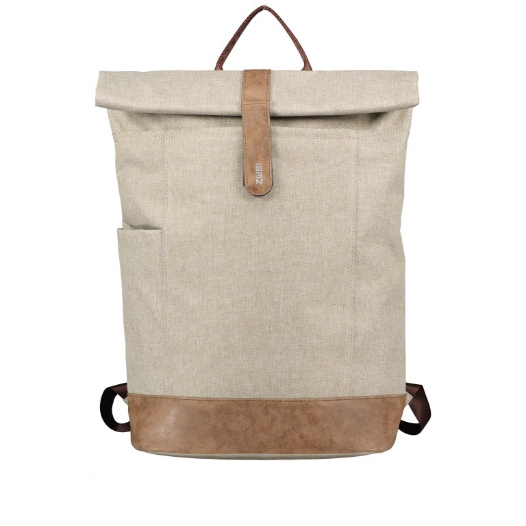 Rucksack Olli O26 mit Laptopfach 13 Zoll Creme, Farbe: beige, Marke: Zwei, EAN: 4250257928121, Bild 1 von 7