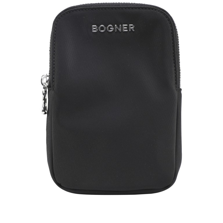 Handytasche Klosters Johanna Phonecase Black, Farbe: schwarz, Marke: Bogner, EAN: 4048835064367, Abmessungen in cm: 12x18x2, Bild 1 von 7