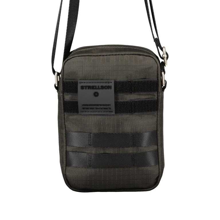 Umhängetasche Stonebridge Clint XSVZ Khaki, Farbe: taupe/khaki, Marke: Strellson, EAN: 4048835029984, Abmessungen in cm: 13x19x5, Bild 3 von 6