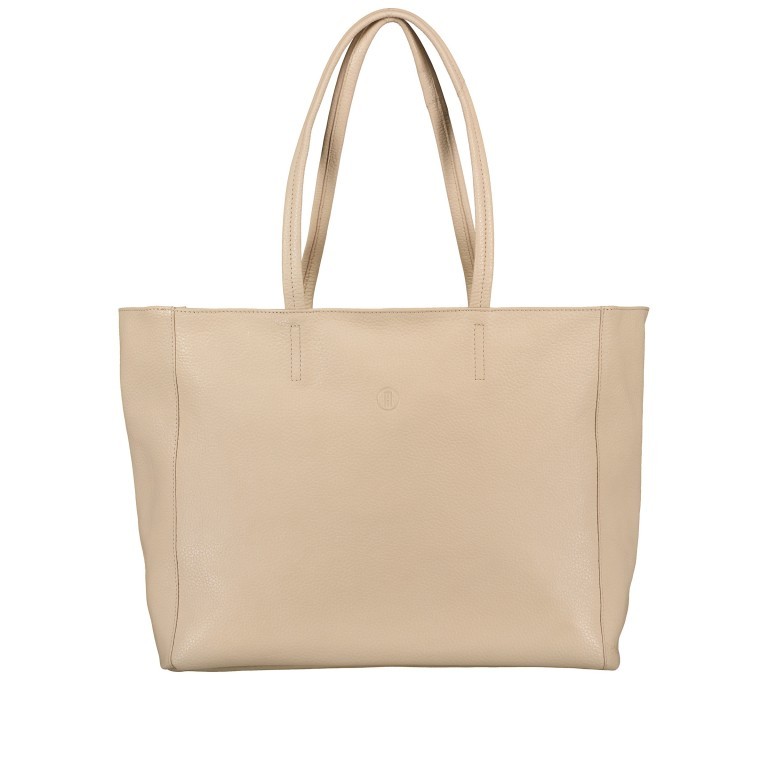 Shopper Beige, Farbe: beige, Marke: Hausfelder Manufaktur, EAN: 4065646007000, Abmessungen in cm: 36x30x14, Bild 1 von 5